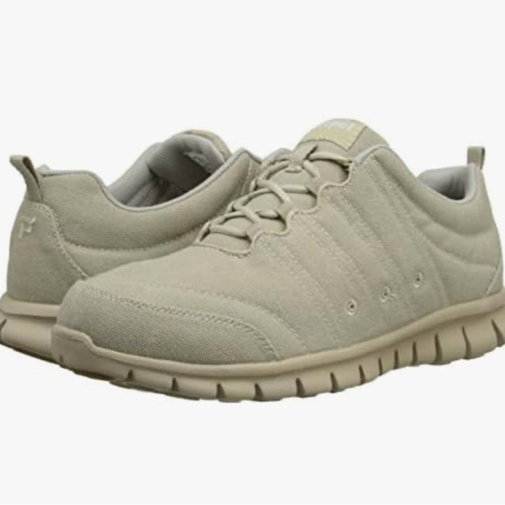 NIB Propet McLean Canvas Tie Sneakers